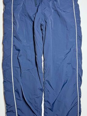 Hollister‎ Baggy Track Pants Men’s Small Navy Blue Nylon Y2K Retro Windbreaker